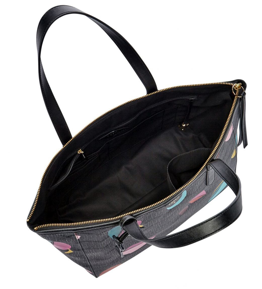 fossil shopper sydney printed pvc grey multi bags more fossil shopper sydney printed pvc grey multi bags more