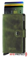 Secrid Miniwallet Vintage Olive-Black