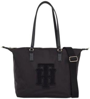2. Wahl Tommy Hilfiger Shopper Black Poppy Tote Applique Schwarz