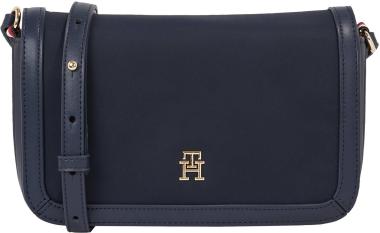 2.WAHL Überschlagtasche Tommy Hilfiger Nylon Essential S Flap Crossover blau