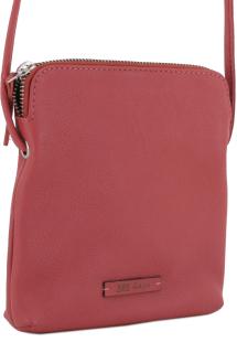 365 days Schultertasche rot pink Cora Rose Leder