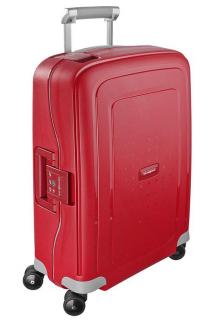 4-Rad Kabinenkoffer Trolley 55cm Samsonite SCure rot