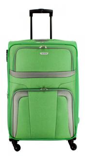4-Rad-Reisekoffer erweiterbar Travelite Orlando L 75cm grün