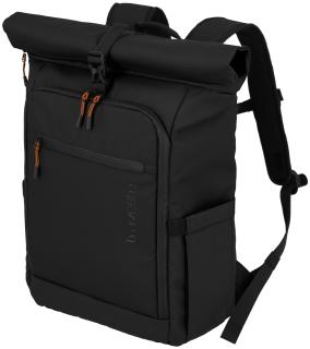 Allzweckrucksack Backpack M Roll-up Travelite Briize Black