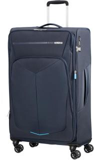 American Tourister Summerfunk Spinner 79cm Navy erweiterbar Koffertrolley