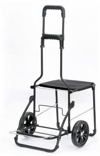 Andersen Komfort Shopper schwarz Sitzfläche Fahrgestell für Einkaufstrolley