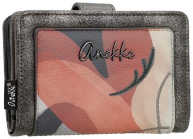 Anekke Brieftasche Muse Rottöne metallic Eikon RFID Karten