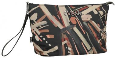 Anekke Kosmetikbeutel Mademoiselle Nylon bunt