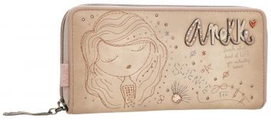 Anekke Longbörse Hollywood Nude Stickapplikation RFID feminin