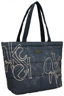 Anekke Mademoiselle Travel gepolsterte Henkeltasche Perlon blau