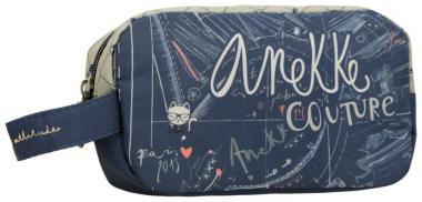 Anekke Makeup Bag Mademoiselle Travel Viaje Perlon Blau Anekke Makeup Bag Mademoiselle Travel Viaje Perlon Blau