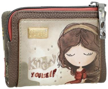 Anekke Muse flexibles Portemonnaie Medium Bronze Gold 