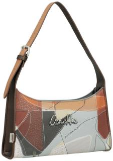 Anekke Sophia Auralis Schultertasche Nietendekor bunt