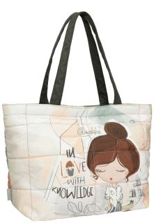 Anekkke Tragetasche wattiert abgesteppt Sophia Bunt