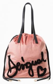 Beuteltasche Desigual Miss Velvet Tallin Fucsia Frances rosa