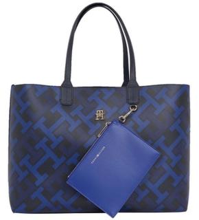 Big Shopper Tommy Hilfiger Iconic Tote Monogram Space Blue Mix Kuverttasche