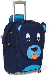Bobo Bär dunkelblau Reise Freund Affenzahn Kinderkoffer 