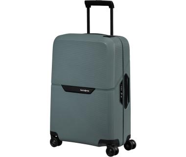 Bordkoffer blaugrau Samsonite Magnum Eco Spinner S 55cm recycled