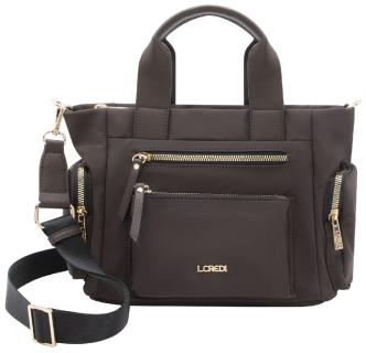 Bowlingtasche L.Credi Odeta Chocolate Perlon kompakt