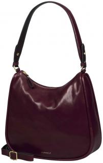Burkely Schultertasche Vintagre Veda Cherry Dunkelrot