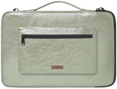 Cabaia Laptop Case 16 Zoll Riverdale grün schimmernd