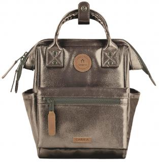 Cabaia schimmernder Minirucksack Leo Adventurer XSmall Louisville Braun