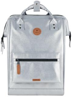 Cabaia silber Daypack schimmernd Fiji Adventurer Large Molle vegan