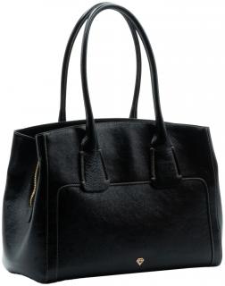 Caleidos Business Shopper Black Lackleder klassisch Caleidos Business Shopper Black Lackleder klassisch