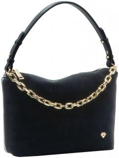 Caleidos Damen Handtasche Leder Black Caleidos Damen Handtasche Leder Black