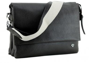 Caleidos großzügige Überschlagtasche schmal Dunkelbraun Caleidos großzügige Überschlagtasche schmal Dunkelbraun