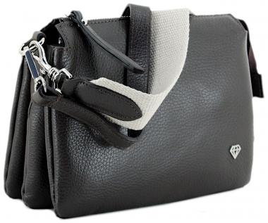 Caleidos kompakte Ledertasche Dunkelbraun Caleidos kompakte Ledertasche Dunkelbraun