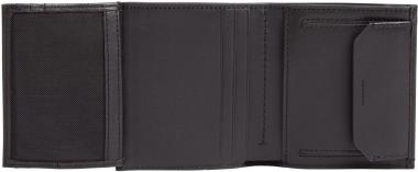 Calvin Klein Hochformat Börse Herren Duo Stitch Trifold Black