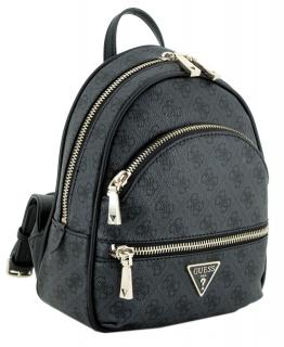 Cityrucksack Damen Guess Manhattan Small Coal Logo