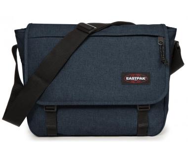 Collegetasche blau Delegate Eastpak Laptopfach Triple Denim