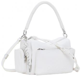Crossover Bag Desigual Ecru Prägung Half Habana