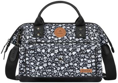 Crossovertasche Cabaia Catane Crossbody Medium schwarz weiß