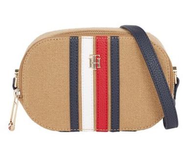 Crossovertasche in Filzoptik Tommy Hilfiger Element Camera Bag Melton Countryside Khaki