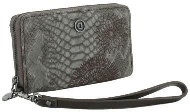 Damenbörse Desigual Criseida Mini Zip Handschlaufe Chocolate