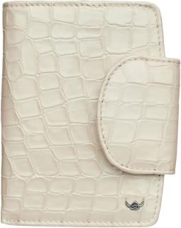 Damenbörse Golden Head Cayenne Kroko Creme Beige Lack
