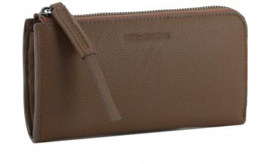Damenbörse braun Leder FREDsBRUDER Nea Big Wallet Dark Amber