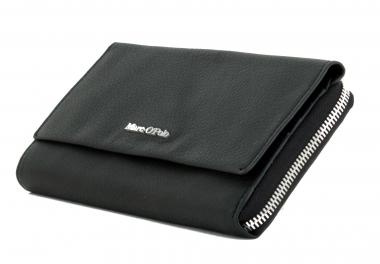 Damenbrieftasche Marc OPolo Inja schwarz Überschlag
