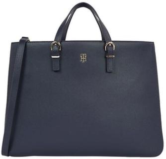 Damenbusinesstasche Blau TH Timeless Work Bag Space Blue Tommy Hilfiger