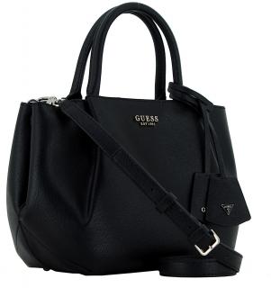 Damenhandtasche schwarz Guess Amorette Black Girlfriend Satchel