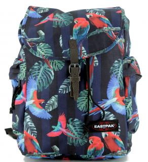 Damenrucksack Austin Eastpak Parrots bunte Papageie