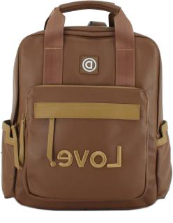 Damenrucksack Laptop Tote Bag braun Desigual Fluor Randers Camel