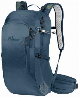 Dark Sea sportliche Wanderrucksack Jack Wolfskin blau Athmos Shape 24