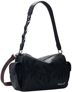 Desigual Damentasche schwarz Habana floral Mirenis Stickerei