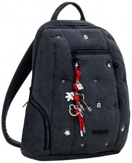 Desigual Jeansrucksack Mickey Chester Modify dunkelgrau Denim Desigual Jeansrucksack Mickey Chester Modify dunkelgrau Denim