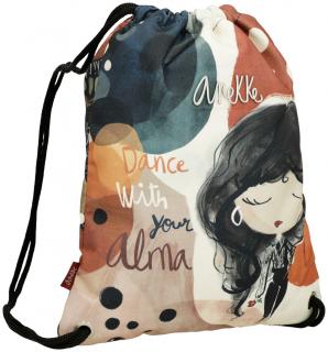 Drawstringrucksack bunt Anekke Alma Spanien 
