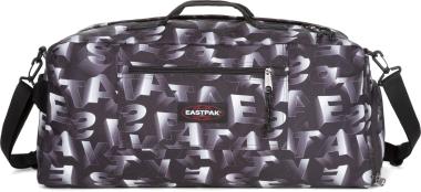 DufflR Large Eastpak Reisetasche Kleingepäck Logoprint Blocktype Black